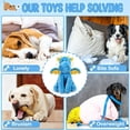 thumbnail image 5 of URRU Dog Toys Squeaky, Interactive Plush Dog Toy with Squeaker and Crinkle Paper, Suitable for Reducing Boredom and Anxiety, Cute Pet Toy for Small and Middle Dogs(Blue), 5 of 7