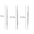 thumbnail image 2 of 3PCS Ingrown Toenail File & Lifter ,Stainless Steel ingrown toenail tool,Double Sided Cleaner Tool, 2 of 5