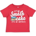 thumbnail image 3 of Inktastic Let Me Smash Cake Its My Birthday Boys Toddler T-Shirt, 3 of 5
