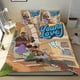thumbnail image 1 of Amor Joven Conjunto de sábanas temático, trío de piezas, cómodo y amigable con la piel, diseño único, regalo de decoración para el hogar para familiares, amigos y fans,140cm *210cm, 1 of 6