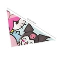 thumbnail image 5 of Lsque Sanrio Printing Dog Bandana ,Cat Scarf Adjustable Bib Handkerchief Accessories for Dogs Cats,Pet scarf,Pet fashion, 5 of 8