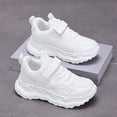 thumbnail image 5 of Splozh Toddler Shoes Boys Lightweight Breathable Knit Athletic Running Sneakers for Kids Shoes for Boys Girls,White 11.5, 5 of 6