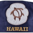 thumbnail image 4 of Army Style Cap Hat, Turtle Hawaii, Navy, 4 of 4