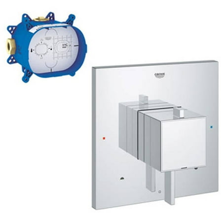 Jacuzzi Shower Module - Grohe K19925-35026-000 Cosmo Tub/Shower Dual Function Pressure Balance with Control Module Trim Kit, Chrome