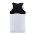thumbnail image 5 of Men's Tank Tops Fashionable Men's Casual Round Neck Solid Color Drying Sports Top Summer Sleeveless Tank Tops Workout Gym Shirts, 5 of 6