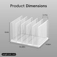 thumbnail image 4 of INTIGE Desktop File Sorter, Vertical File Folder, Mail Sorter Organizer, Metal Desktop Paper Folder Organizer, 4 of 7
