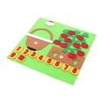 thumbnail image 4 of Teaching Felt Board for Toddlers Children Math Toy Vegetables Number Math Toy, 4 of 9