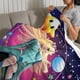 thumbnail image 3 of Princesa Rosalina anti-pilling, suave, ligera, esponjosa y acogedora de lujo para hogar y cocina – Perfecta para niños y adultos,120X80cm, 3 of 6