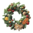 thumbnail image 6 of Marryso Christmas Wreath for Front Door New Christmas Wreath Stickers Santa Claus Glass Window Wall Decoration Wall Stickers, 6 of 9