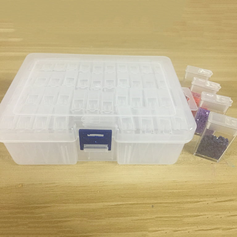 42 Grids Diamond Painting kits Plastic Storage Box Nail Art Rhinestone  Tools Beads Storage Box Case Organizer Holder kit GYH