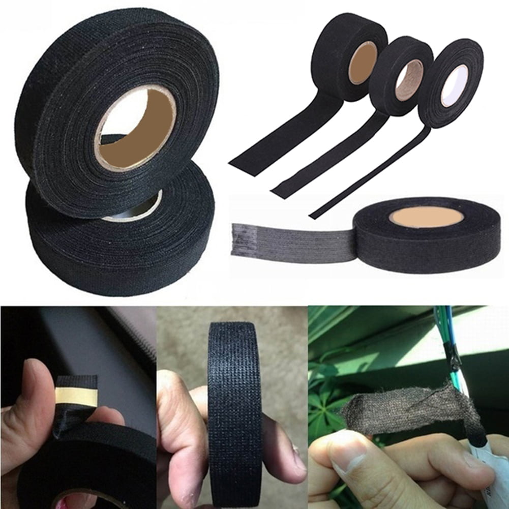 Roll Fabric Adhesive Weft Tapes Wiring Harness Tape For Looms Cars High Temp 