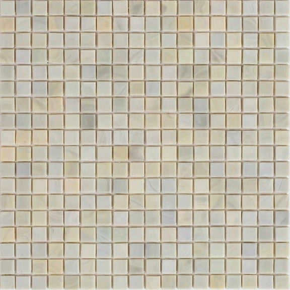 Apollo Tile Skosh 11.6 in. x 11.6 in. Glossy Hazelnut Beige Glass Mosaic Wall and Floor Tile (18.69 sq. ft./case) (20-pack)