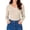 Beige, variant on Womens V Neck Slim Fit Lightweight Fall Layer Knit Sweater Tops Comfortable Soft Essential