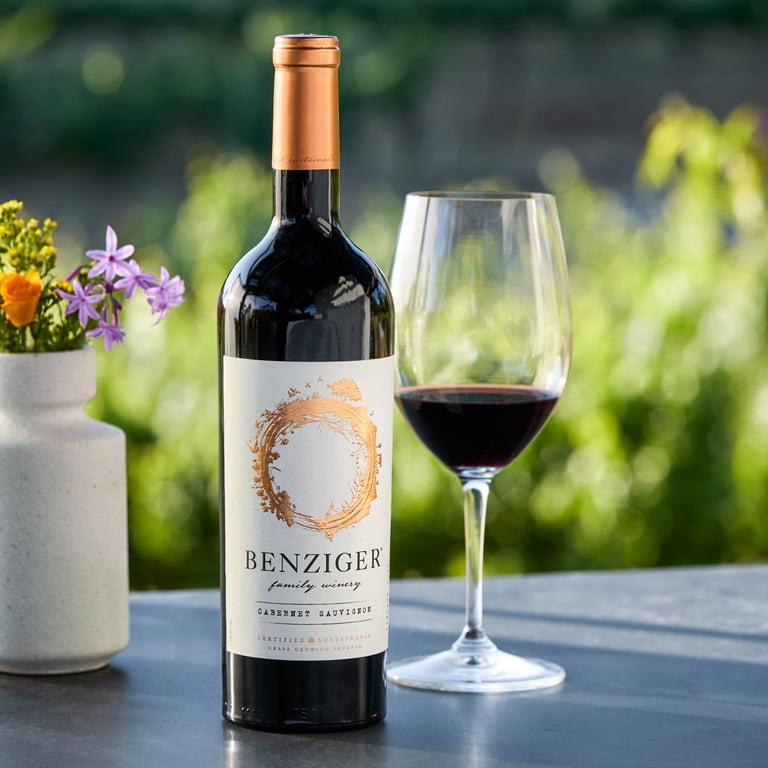 Benziger Family Winery Cabernet Sauvignon, Red Wine, 750ml