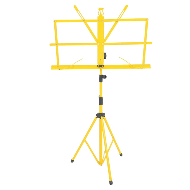 WEUVEB Multi Angle Viewing Music Tripod Stand for Sheet Music Durable Music Stand Holder 1Pcs