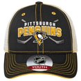 thumbnail image 1 of Youth Pittsburgh Penguins Lockup Meshback Adjustable Hat - Size Youth, 1 of 5