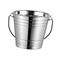 thumbnail image 4 of Cubo de hielo de acero inoxidable, Cubo de cerveza, contenedor de hielo para enfriar bebidas, bañera de Metal para bebidas para restaurante, jugo de 1500ML, 4 of 9