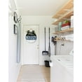 thumbnail image 2 of The Laundry Sign Front Door Porch Decorations, Round Rustic Wood Hanging Sign for Farmhouse Porch Outdoor Home Holiday Front Door Sign Decor, 2 of 6
