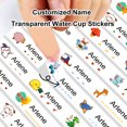 thumbnail image 4 of Customizable Transparent Waterproof Labels for Office Supplies School Stationery Bottles Lunch Box Toys Small Size, 4 of 7