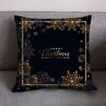 thumbnail image 2 of Fiudx Ofertas Del Día Funda De Almohada Navideña De Lino Y Algodón, Funda De Cojín, Decoración Del Sofá Del Hogar, 2 of 2