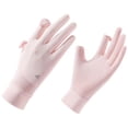 thumbnail image 2 of Gants de Soleil pour Femmes, Gants de Protection Solaire à Écran Tactile Glace pour Golf Course, Protection UV Gants de Refroidissement Tactile pour Golf, Protection Solaire Extérieure, 2 of 9