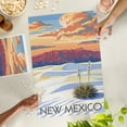 thumbnail image 4 of Lantern Press 1000 Piece Jigsaw Puzzle, New Mexico, White Sands Sunset, 4 of 5