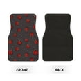thumbnail image 2 of Zufioo Red Ladybugs On Dark Background Print Car Floor Mats Four-piece Set, Car Interior Accessories - Corrosion-resistant, Non-Slip, Suitable for Cars, Trucks, Vans, 2 of 7
