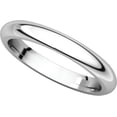 thumbnail image 5 of Platinum 3mm Comfort Fit Band - Size 4.5, 5 of 9