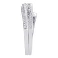 thumbnail image 4 of KATARINA 14K White Gold 1/3 cttw Diamond Bridal Engagement Ring Set (G-H, SI2-I1), 4 of 5