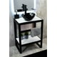 thumbnail image 1 of Esatto® Mueble Para Baño Con Lavabo Llave Y Desagües Tec Nero N ESATTO  MUEBLE PARA BAÑO, 1 of 6