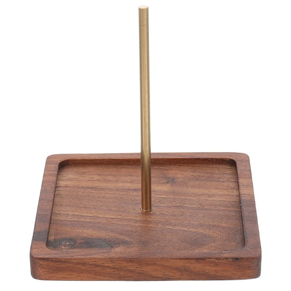 Sewing Thread Holder Embroidery DIY Wood Spool Stand Machine Savers Solid Rack Copper