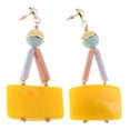 thumbnail image 1 of Pendiente de joyería jinwen Dangle Amarillo, 1 of 8
