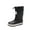 Black, variant on Mid Calf Rain Boots for Women Fashion Wide Width Waterproof Non-Slip Platform Chunky Heel Outdoor Work Rain Shoes Lightweight Comfortable Garden Boot Outdoor Mud Boots