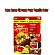 Potato Express Microwave Cooker Perfect Potatoes in Just 4 Minutes as Seen on TV- Small