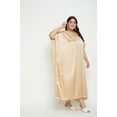 thumbnail image 3 of Oussum Plus Size Embroidered Kaftan Dresses for Women Long Solid Caftan Dress, 3 of 8
