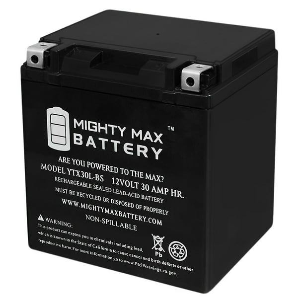 YTX30L-BS 12V 30AH Battery for Polaris Sportsman - Walmart.com