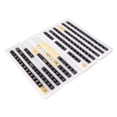 thumbnail image 3 of 132 Keys PBT Keycaps,Cherry Height DIY Decorative Gaming Ergonomic Keycaps, For Universal Mechanical Keyboard, 3 of 8