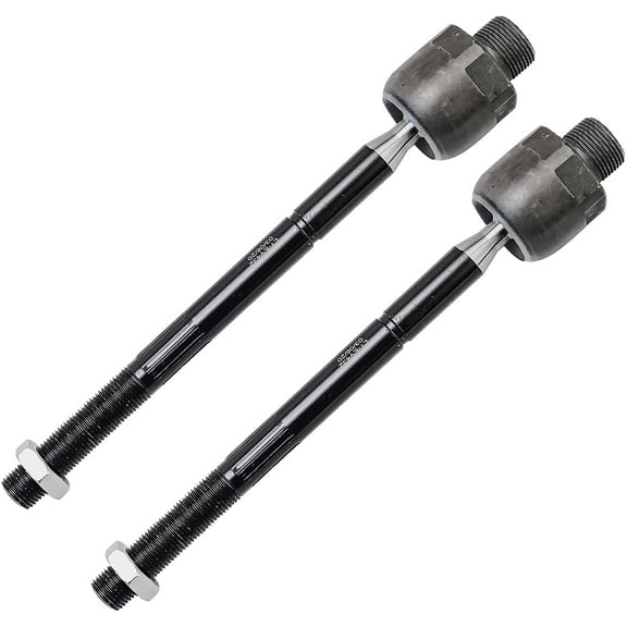 Detroit Axle - 4WD Front Inner Tie Rod Ends Replacement for Dodge Durango Dakota Fits select: 2002 DODGE DAKOTA QUAD SLT, 2001 DODGE DAKOTA QUAD