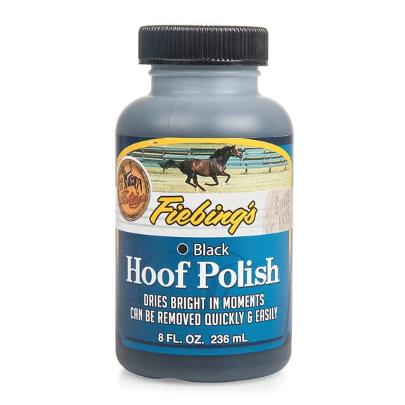 HFPL01P008Z Hoof Polish, Black, 8-oz. - Quantity 1