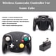 thumbnail image 2 of Ave Classic 2.4G Controlador inalámbrico Gamepad con adaptador receptor, compatible con Wii Gamecube NGC GC (negro y negro) WD.WDQZL Hogar, 2 of 5