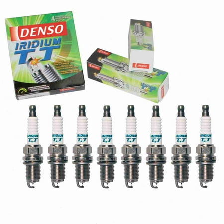8 pc DENSO Iridium TT Spark Plugs compatible with Lexus GS400 4.0L V8 1998-2000