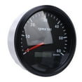 thumbnail image 1 of Barco Tacómetro, 110mm 438in Tacómetro 7 Colores Retroiluminación 6000RPM Medidor Camión Tractor Coche RV Barco DC 9 A 32V, 1 of 7