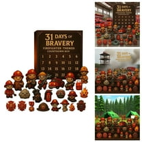 31 Day Countdown Surprise Advent Calendar Toy For Kids - Daily Reveal Educational Idea for Children's and Learning