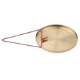 thumbnail image 2 of 30cm Hand Gong Cymbals Brass Copper Gong - Chapel Opera Percussion Instrument With Round Play Hammer (15cm), 2 of 5