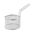 thumbnail image 1 of Cesta para freír patatas fritas, cesta colgante portátil para freír, cesta para servir , cesta de drenaje para cafetería comercial y restaurante, 1 of 9