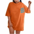 thumbnail image 2 of LSLJS Oversized T Shirts for Women Plus Size Slogan Graphic Drop Shoulder Short Sleeve Tops Summer Loose Pullover Tees, 2 of 8