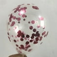 thumbnail image 6 of 10/30/50Pcs 12 inch Clear Confetti Latex Balloons Birthday Wedding BabyShower Decorations New year Globos Party Supplies, 6 of 7