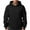 01A#Black, variant on TQWQT Mens Fleece Hoodies Pullover Plain Black Hoodies Long Sleeve Hooded Sweatshirts Casual Oversized Hoodies with Pockets S