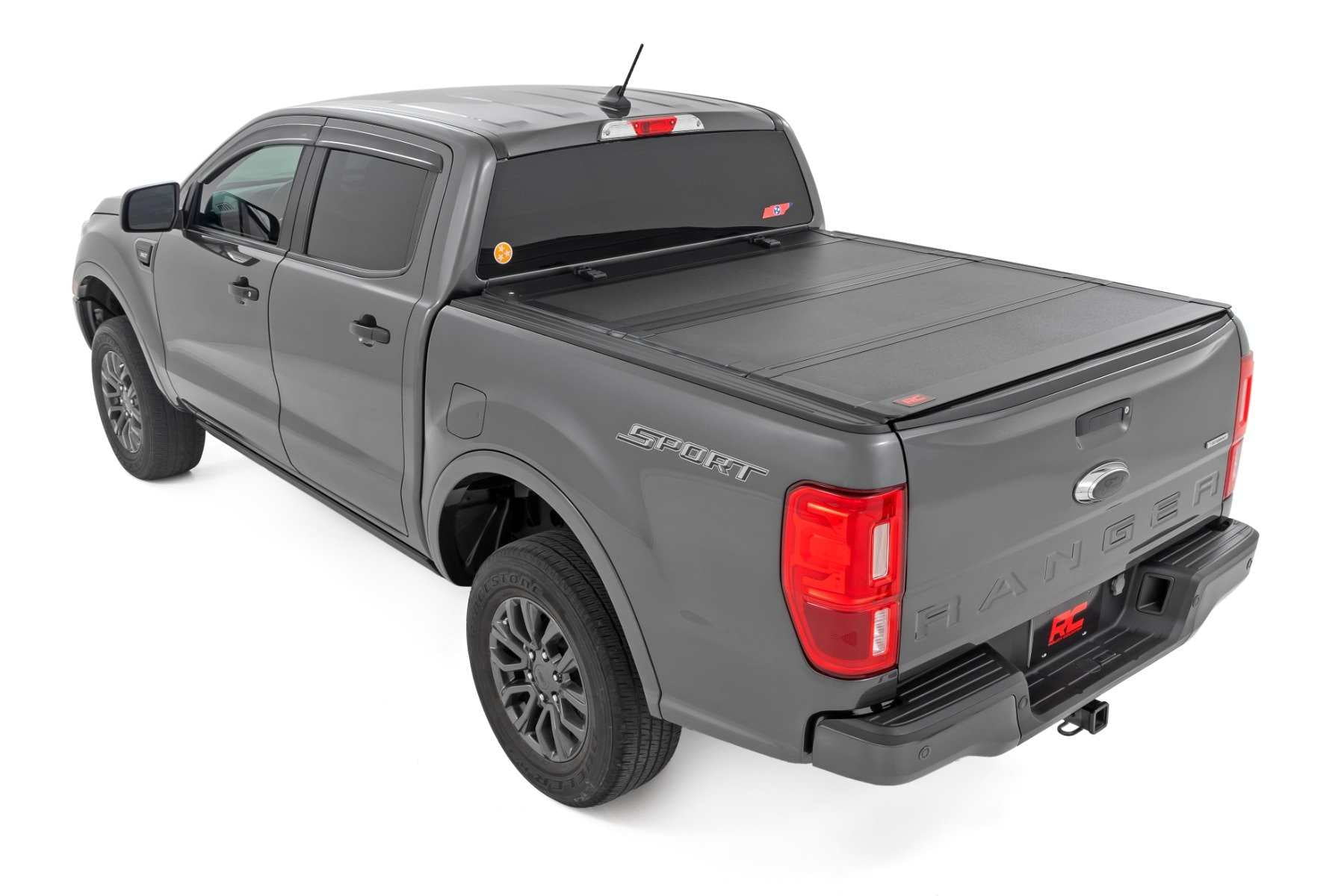 Rough Country Hard Flip-Up Bed Cover for 2019-2023 Ford Ranger | 6' - 49220600