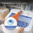 thumbnail image 4 of Secadora Centrífuga White Westinghouse  capacidad 6 kg  Cesta  Acero Inoxidable  compacta, 4 of 9